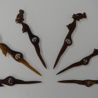 Original Swizzle Stick, Stirrer aus den 60er Jahren, Zulu Lulu, Bakelite