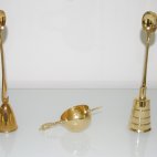 Napier, Jigger, Measuring Cup, Mixing Spoon, Bottle Opener, pourer, Gold plated, Napier Pat. Pent
