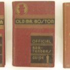 Old Mr. Bosten, Cocktail Guide, Cocktailbücher von 1935, 1936 und die Old Mr. Bosten - De Luxe von 1957 by Leo Cotton