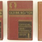 Old Mr. Bosten, Cocktail Guide, Cocktailb&uuml;cher von 1935, 1936 und die Old Mr. Bosten - De Luxe von 1957 by Leo Cotton