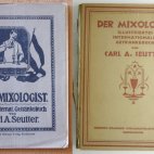 Der Mixologist von Carl A. Seutter, Erstausgabe von 1907 & 4 Ausgabe, Internationales Getränkebuch, Cocktail book, Cocktailbuch, Original, Bartender Guide
