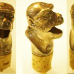 Ausgießer, Affe, ca. 1900 - 1910 - Bottle pourer, ape