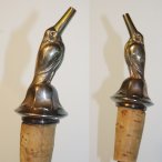 Flaschenausgie&szlig;er Vogel - Bottle pourer bird silver
