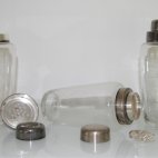 Cocktail Shaker, WMF, Wellenschliff, in zwei verschiedenen Ausführungen