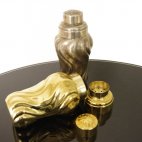 Cocktail Shaker, vergoldet / goldplated, 20&acute;s / 30&acute;s