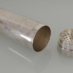 Cocktail Shaker - WMF (W&uuml;rttembergische Metallwarenfabrik) - Design by Wilhelm Wagenfeld - 1959 - Produktion: 1.500 St&uuml;ck