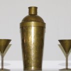 Cocktail Shaker, ca. 1880 - 1900, Bronze, Handarbeit, Cocktailschalen, UNVERKÄUFLICH