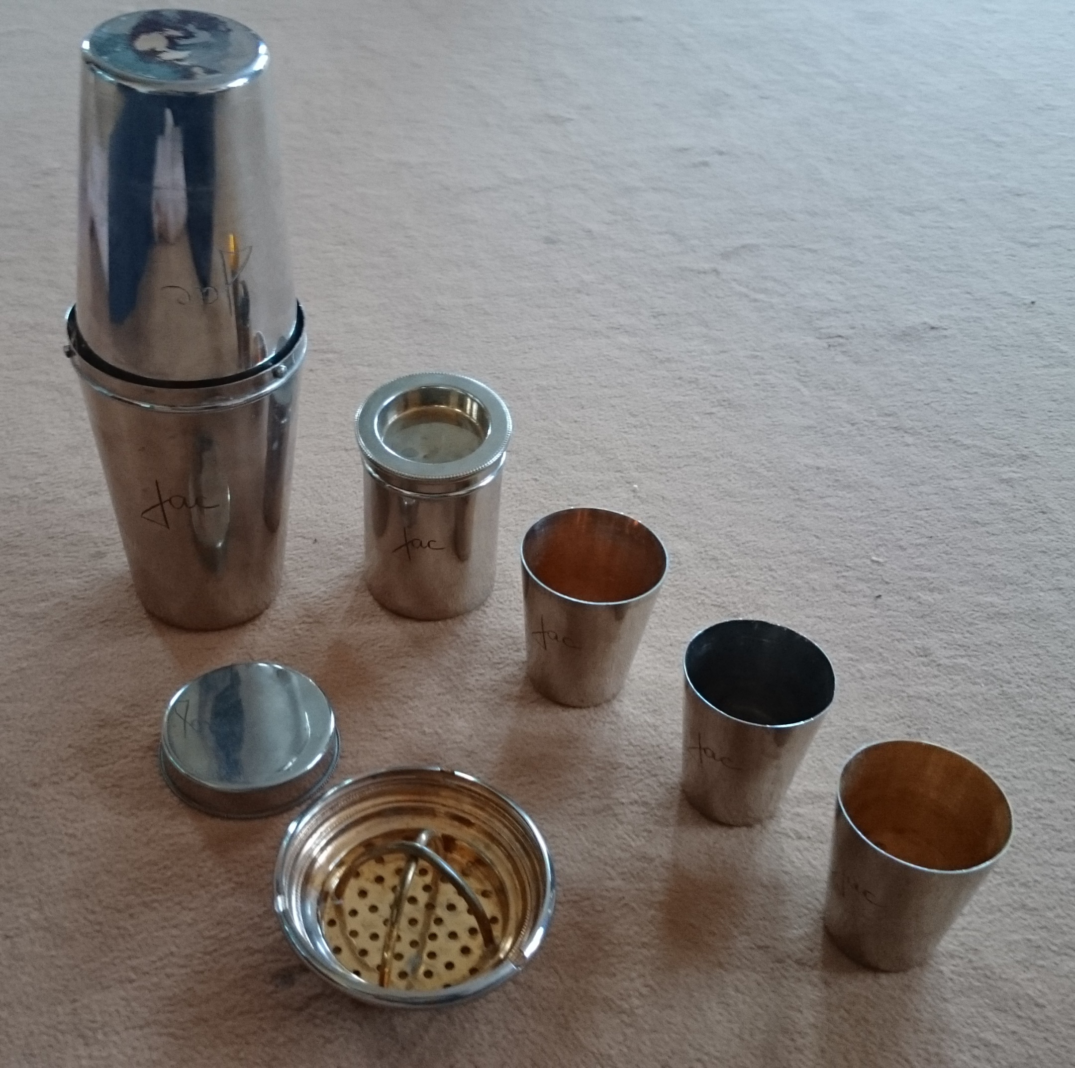 original travel Cocktail Shaker Set Germany original travel Cocktail Shaker Set Germany